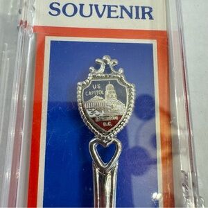 Souvenir Spoon U.S. Capital Washington DC Collectible State Spoon New In Box